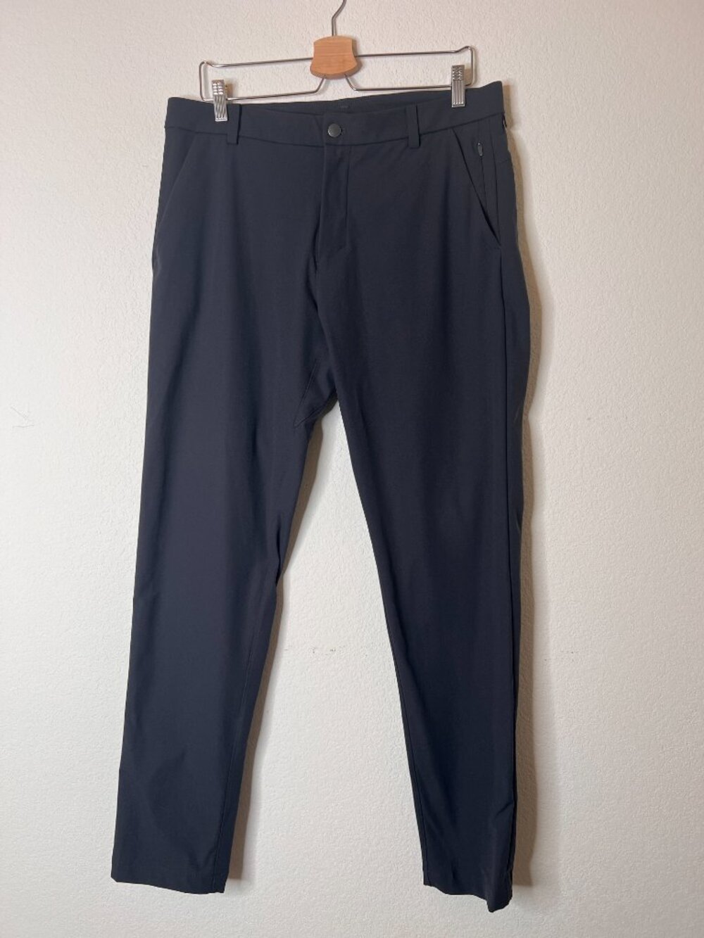 Lululemon Men's ABC Classic-Fit Trouser Charcoal Gray 34x32 - Picture 2 of 7